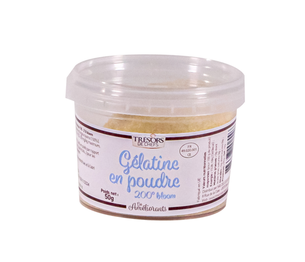 GELATINE BOVINE EN POUDRE - 50G