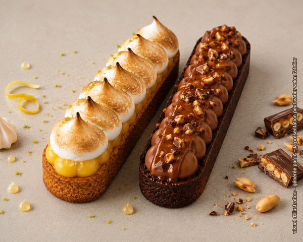 ÉCLAIRS MODERNES & BROCHETTES DE CHOUX FAÇON ST-HONORÉ