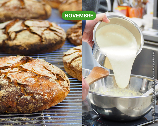 PAIN DE TRADITION & PÉTRISSAGE À LA MAIN