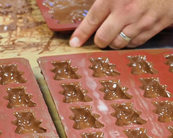 OURSONS GUIMAUVE ET TABLETTES CHOCOLAT PERSONNALISÉES