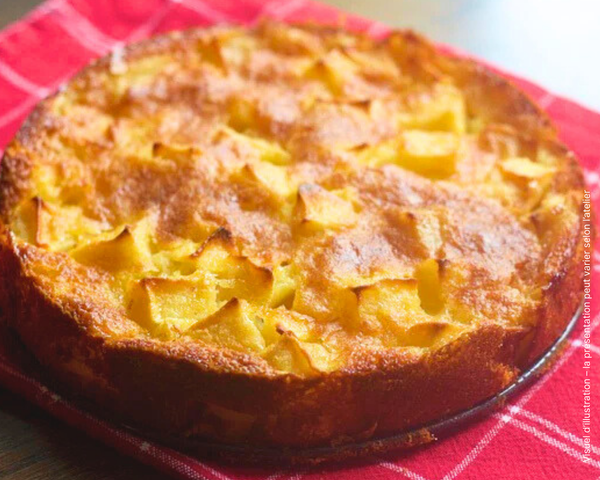 LA TARTE POMME BRIOCHEE ET LE PAIN D'EPICES