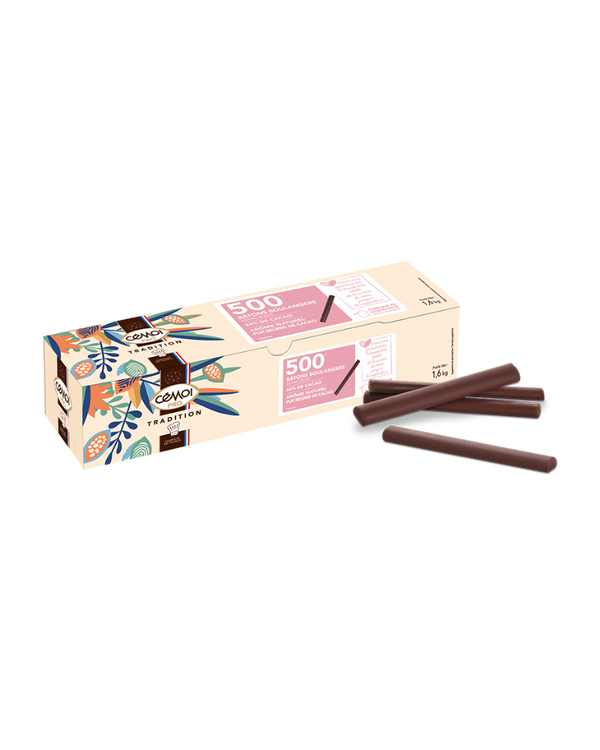 300 BATONS DE BOULANGER CEMOI 44% CACAO - 1.6KG