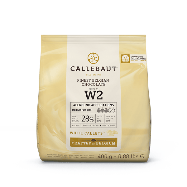 CHOCOLAT CALLEBAUT W2 BLANC - 400G